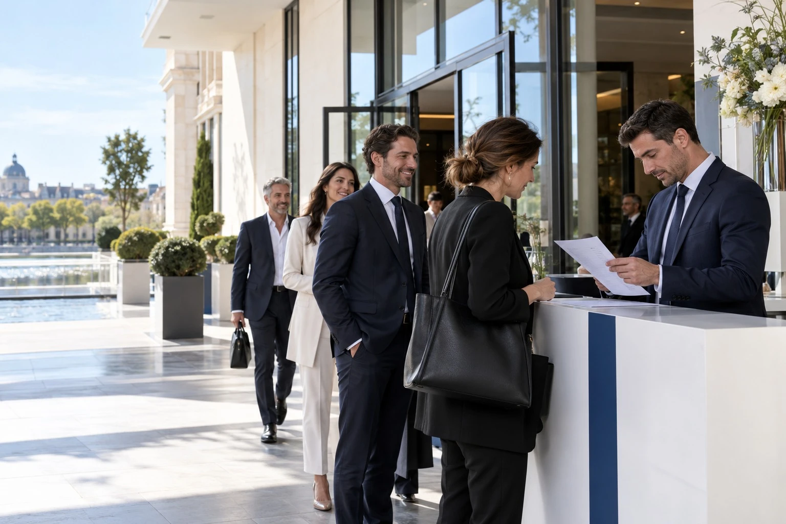 Illustrative scene: Event security